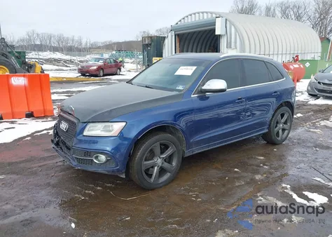 2013 Audi Q5 3.0T Premium Plus z USA, uszkodzony, nr VIN WA1DGAFPXDA034044